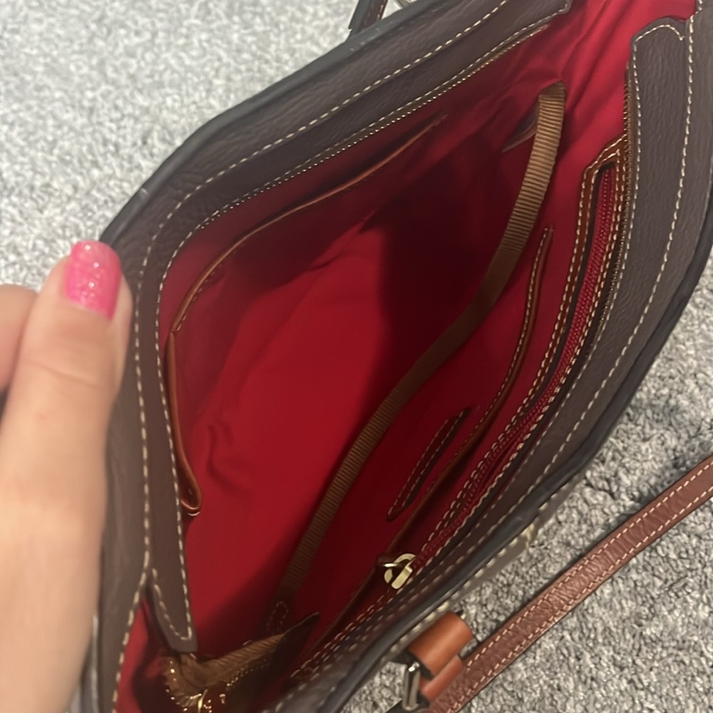 Dooney & Bourke Pebble Grain Small Lexington Tote Purse - Picture 2 of 9
